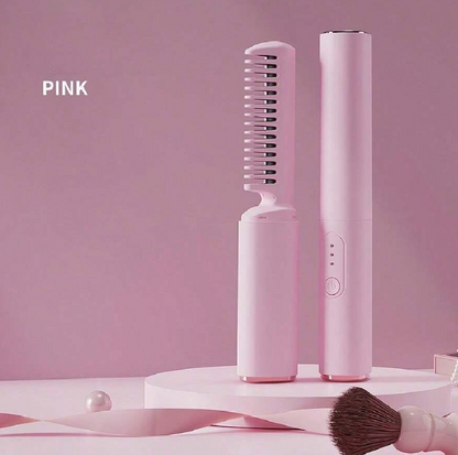GlamBrush™ – Cepillo alisador portátil
