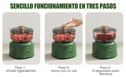 🧄 PowerChop™ – Mini Picadora Eléctrica Multifuncional